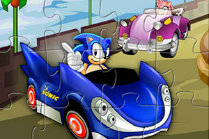 索尼克赛车拼图