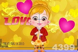 可爱宝贝拍杂志