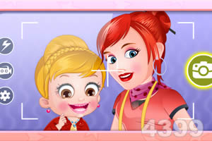 可爱宝贝拍杂志