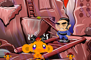 逗小猴开心武士部落