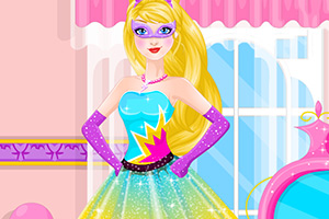 芭比超人爱化妆