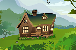 逃出森林绿色房子