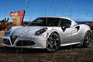 阿尔法跑车拼图