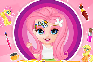 芭比宝贝的小马妆