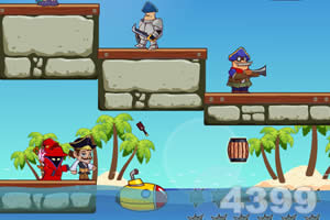 海盗船长救公主