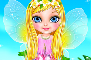 芭比宝贝的精灵装扮