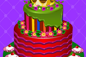 美味的皇冠蛋糕