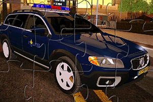 沃尔沃警车拼图