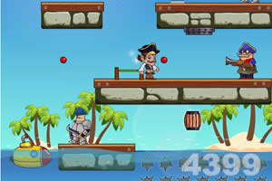 海盗船长救公主选关版