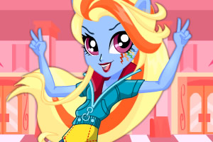 朝气女孩校园风