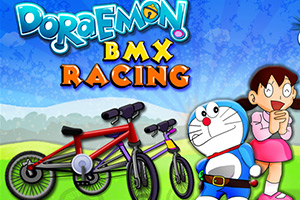 哆啦a梦越野单车赛