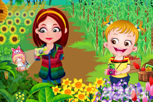 可爱宝贝探索大自然