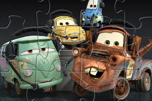 汽车总动员2小组拼图