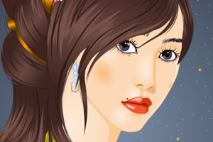 赏心悦目的女孩