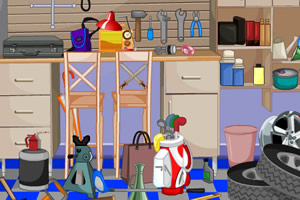 车库房间找东西