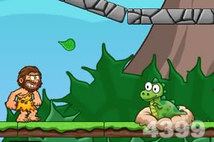 原始人保护恐龙蛋