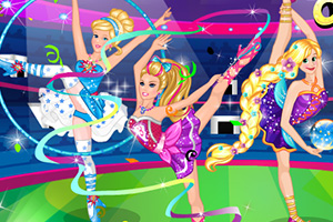 芭比超人体操比赛