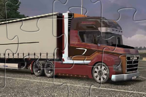 斯堪尼亚汽车拼图