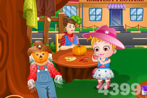 可爱宝贝过丰收节