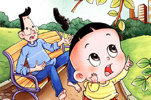 大头儿子救老爸