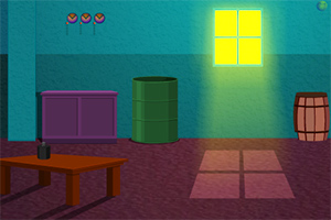 昏暗窗户房逃脱