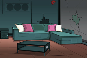 逃出破旧废弃的房子