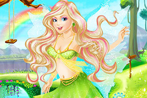 美丽的芭比精灵