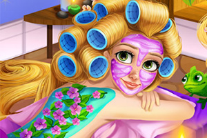 长发公主的美容护理