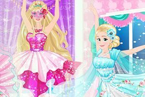 迪士尼公主跳芭蕾