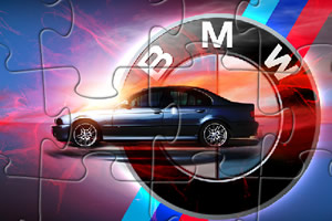 宝马M5拼图