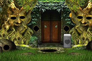 神秘的森林逃离