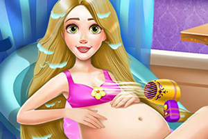 长发公主做护理