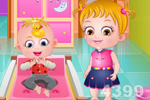 可爱宝贝参加生日派对