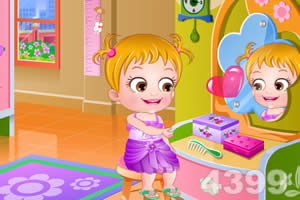 可爱宝贝参加生日派对