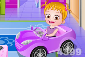 可爱宝贝参加生日派对