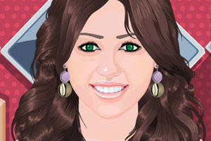 麦莉赛勒斯做美容