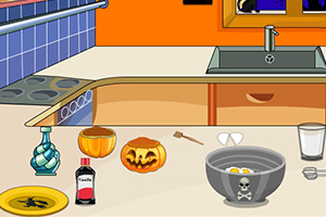 制作万圣节南瓜面包