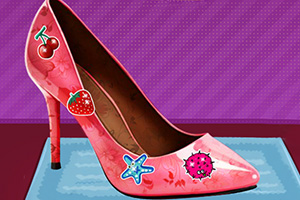 时尚尖头高跟鞋