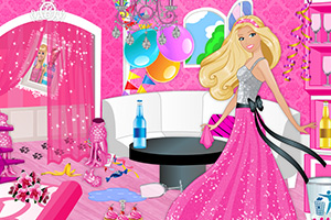 芭比清理房间