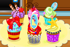 制作公主纸杯蛋糕