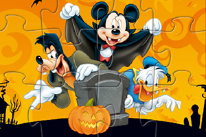 米奇过万圣节拼图