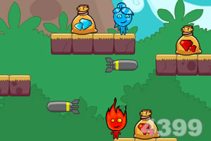 冰火人找宝藏选关版