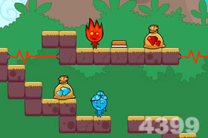 冰火人找宝藏选关版