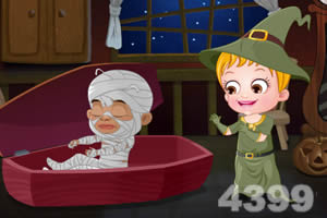 可爱宝贝万圣节之夜