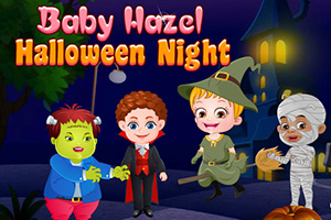 可爱宝贝万圣节之夜