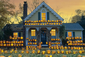 万圣节庭院图寻物