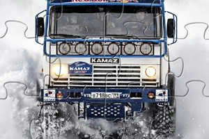 雪地卡玛斯拼图