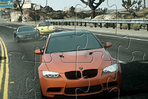 宝马赛道狂飙拼图