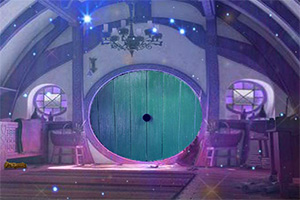 逃离梦幻湖中房子