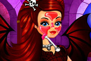 玛丽的万圣节装扮